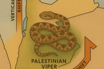 دَوَر التَغّير المُناخي في الانتشار العمودي والأفقي للزواحف والثعابين في الاردن وفي بلاد الشام.