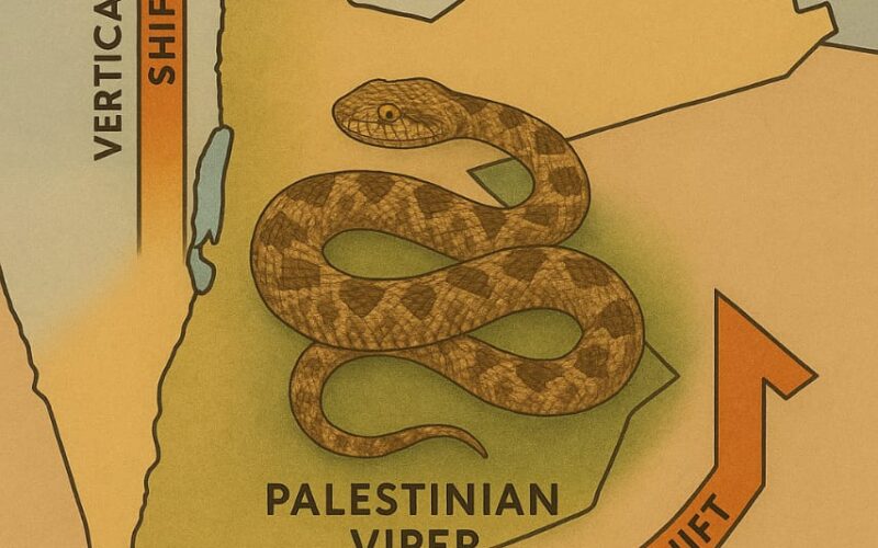 دَوَر التَغّير المُناخي في الانتشار العمودي والأفقي للزواحف والثعابين في الاردن وفي بلاد الشام.